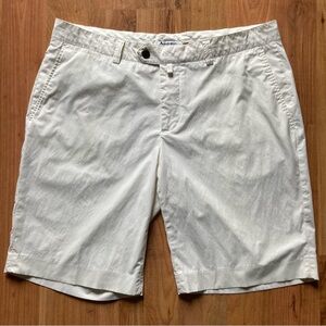 Aquascutum Casual Off White Shorts Men’s Size Waist 38 Inseam 11